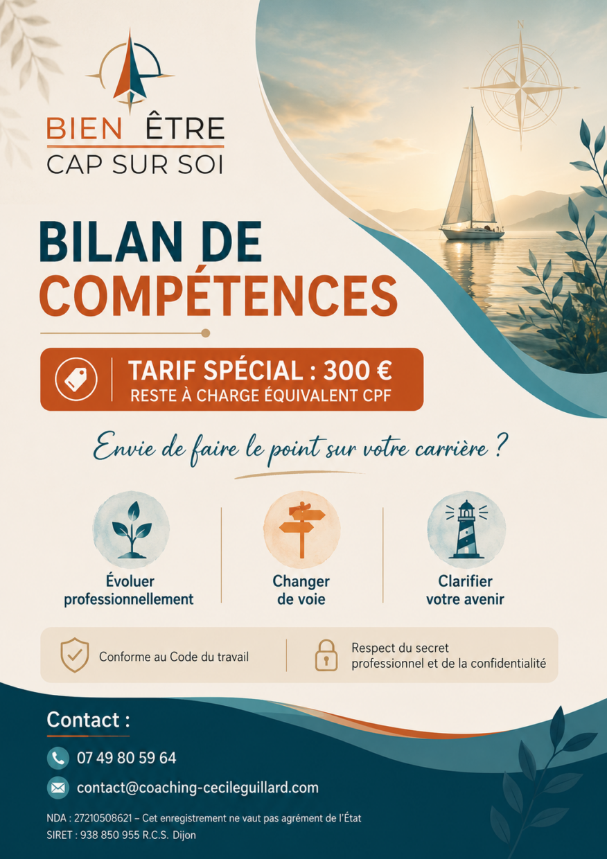 Recherche des personnes désireuses de faire un bilan de compétences
