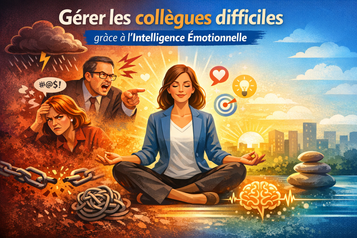 Gérer les collègues difficiles grâce à l'Intelligence Emotionnelle